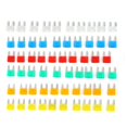 thumbnail image 2 of Gupbes Auto Fuses,Electrical Accessories,60Pcs Car Fuses Mini Palstic Silver Blade Type Car Interior Parts For Auto Protection, 2 of 8
