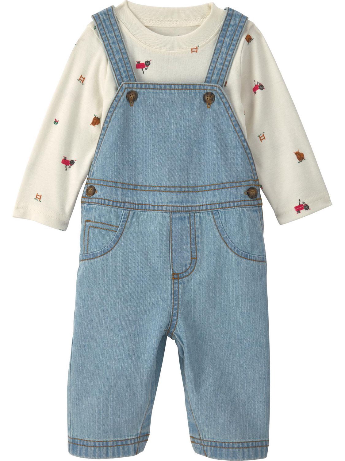 Carter's Child of Mine Baby Boy 2-Piece Overall Set