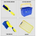 thumbnail image 2 of Michelin 11-Piece Complete Car Wash/Dry Kit, Premium Car Cleaning Set with Towels & Brushes, 2 of 9