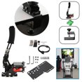 thumbnail image 1 of Frein à Main USB 14 Bits pour Jeux de Course Support de Volant G27/G29 G920 Pcs Noir, 1 of 12