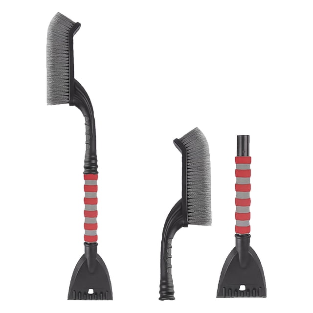 Meitianfacai Car Snow Removal Shovel With Snow Removal Tool Multifunctional Snow Removal Shovel Snow Scraper Snow Brush Tool Winter Snow Removal, Red