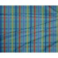 thumbnail image 3 of oneOone Polyester Lycra Fabric Madras Check Print Sewing Fabric BTY 56 Inch Wide, 3 of 3
