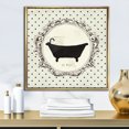 thumbnail image 3 of Vintage French Bathroom III - Traditional Bathroom Framed Canvas, 3 of 3