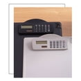 thumbnail image 3 of Graflsoa Solar-Powered A4 Clipboard with Built-in Calculator, Pen Holder, and Ruler - White, Portable and Eco-Friendly Office Organizer, 3 of 6