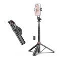 thumbnail image 4 of Graflsoa Trépied Perche à Selfie Compact 130 cm Extensible avec Support Magnétique pour Téléphone, Télécommande Bluetooth, Support à Vis 1/4 Pouces, Léger et Portable pour Téléphones Intelligents et Appareils Photo, 4 of 6