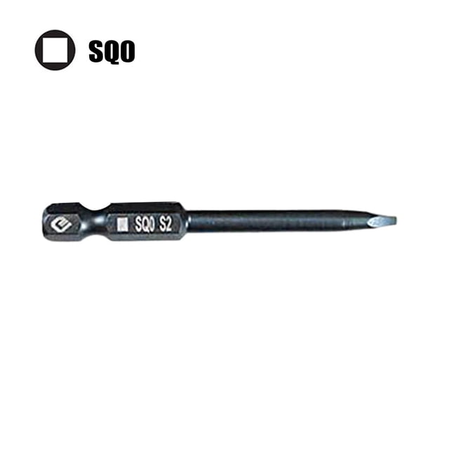 Lefu 65mm SQ0 SQ1 SQ2 Square Head Screwdriver Bits Set Hex Shank Magnetic Screwdriver