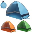 thumbnail image 2 of Beach Shelter Sun Protection UV50+ Pop Up Beach Shelter Including Handbag Pegs For Families Beach Camping, 2 of 9
