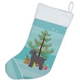 thumbnail image 2 of Carolines Treasures CK3865CS Grey Schnoodle Christmas Tree Christmas Stocking, 2 of 2