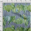 thumbnail image 3 of oneOone Velvet Green Fabric Sea Shells Ocean Sewing Material Print Fabric By The Yard 58 Inch Wide, 3 of 4