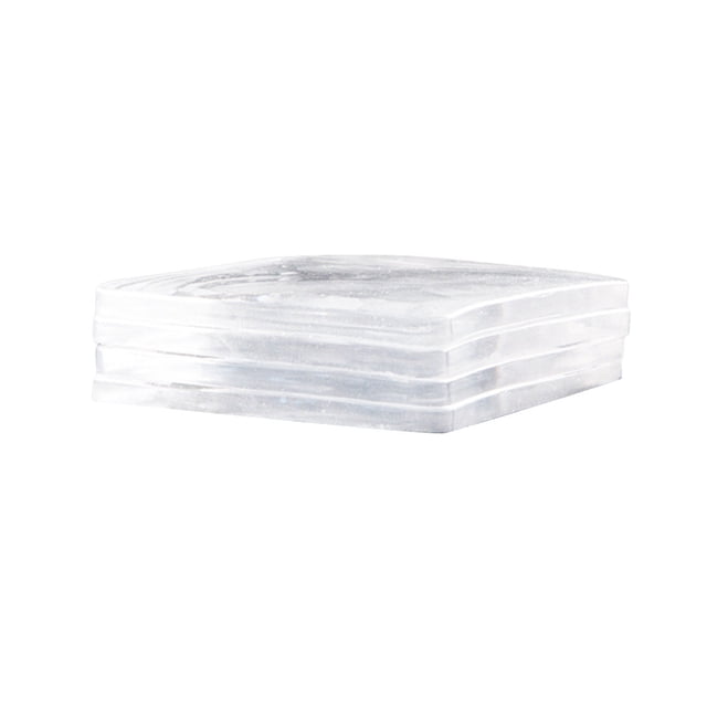 VogueV Lot de 4 Tampons Antivibrations pour Laveuse, Réfrigérateur Ou Meubles Transparents