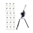 thumbnail image 4 of Almencla Automatic Badminton Serve Machine Badminton Ball Tosser Trainer Device Badminton with 18 Badmintons, 4 of 8