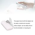 thumbnail image 4 of Stapler Stapleless Stapler 4 Sheets Capacity Compact Portable No Staple Stapler for Office School Home, 4 of 7