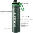 thumbnail image 4 of Bouilloire Isolée en Acier Inoxydable 24OZ / Bouteille d'Eau de Sport / Sans BPA, Antichute, Réutilisable, Flasque Thermique de Randonnée, 4 of 7