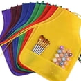 thumbnail image 4 of Children's Fabric Aprons with Pockets Kitchen Classroom Arts Crafts Painting Green, 4 of 8