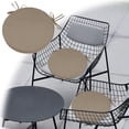 thumbnail image 2 of Coussin Rond d'Extérieur pour Chaise, Support en Polyester, Housse Amovible, Lavable à la Machine, Coussin Durable pour Mobilier de Patio pour Jardin et Terrasse, 2 of 9