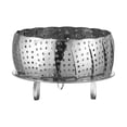 thumbnail image 1 of Stainless Steel Steamer Basket Adjustable Collapsible Steamer Folding Steamer Vegetable, 1 of 8