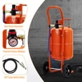 thumbnail image 2 of Yiwa Sand Blasting Machine, Air-Powered Sand Blaster Kit with 4 Ceramic Nozzles and Oil-Water Separator, Operates at 60-110 PSI for Versatile Surface Preparation, 2 of 8