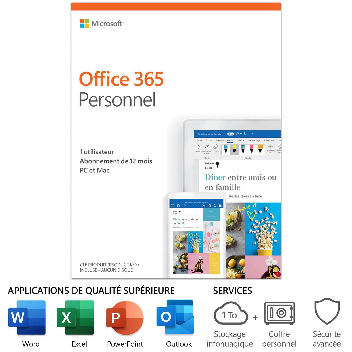 Microsoft Office 365 Personnel, française