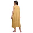 thumbnail image 4 of Moomaya Robe de Nuit d'Allaitement Unie à Col Rond pour Femmes en Coton, 4 of 5