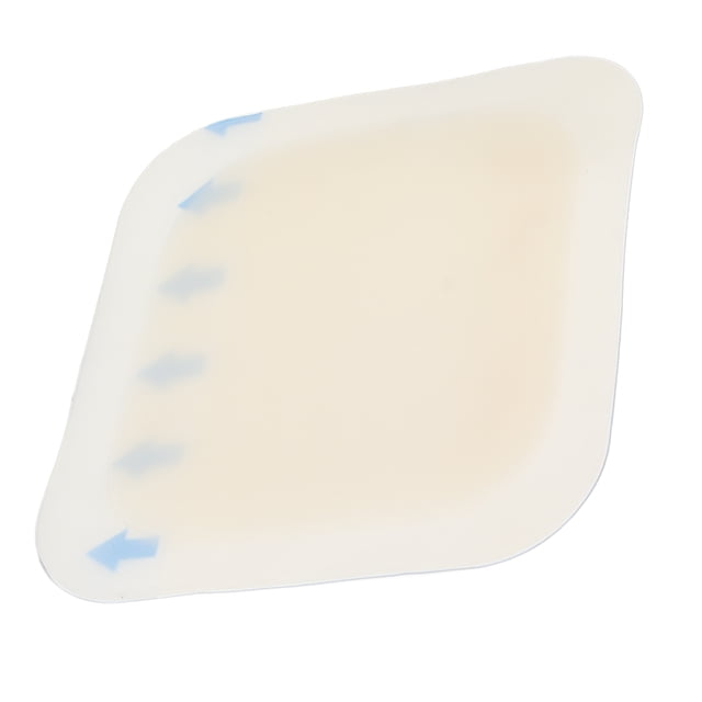 Sacrum Silicone Dressing, Relieve Pain Strong Stickiness High Absorbency Bordered Silicone Adhesive Pad Elastic For Wound Care Fast Healing