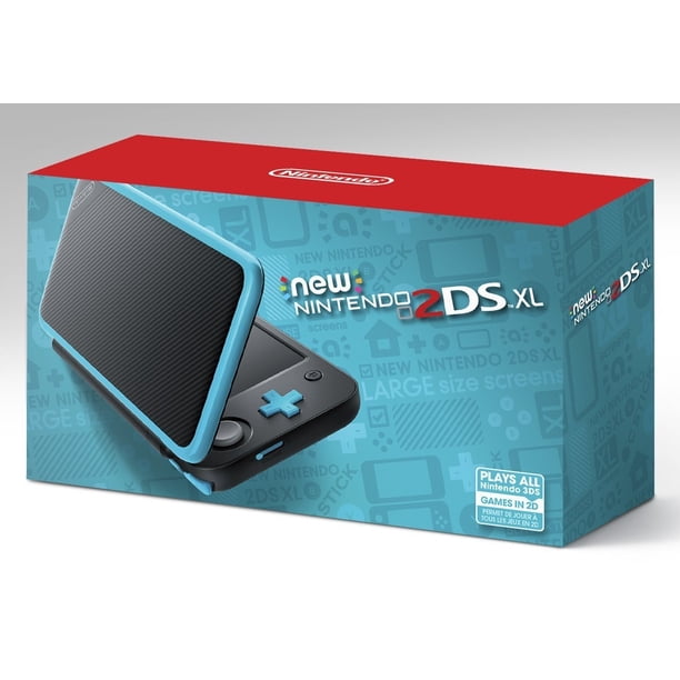 Nintendo New 2DS XL - Black + Turquoise (Renewed) - Walmart.ca