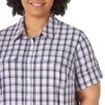 thumbnail image 4 of Lee Riders Women's Plus 3/4 Sleeve Woven Shirt, 4 of 5