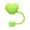 Light Green, variant on Straw Accessories for Tumblers Heart Topper Compatible with 30 & 40 Oz Cups Soft Rubber Straw Covers 10mm Cap Reusable Cute Lids for Straw Tips