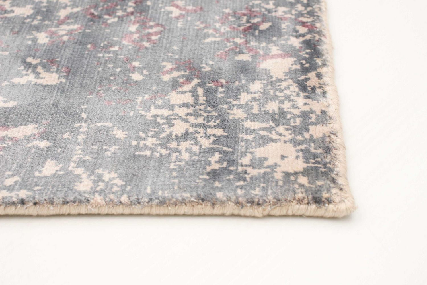 ECARPETGALLERY 4'11" x 7'7"  Contemporary Galleria Hand Loomed Area Rug for Living Room, Dining Room and Bedroom in Ivory