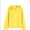 Yellow, variant on Milgrthf Baby Girl Boy Sweatshirts Toddler Trendy Solid Color Ruffle Crew Neck Long Sleeve Pullovers Child Loose Top Red 11-12 Years