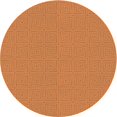 thumbnail image 1 of Ahgly Company Tapis d'Intérieur Ronds Transitionnels Lavables à la Machine Orange Rouge Orange, 5 Pieds Rond, 1 of 7