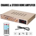 thumbnail image 2 of Home Amplifier Digital Auto AV HiFi Class Power Amplifiers Stereo Sound FM Radio Player Processor, 2 of 7