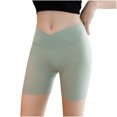 thumbnail image 2 of Fankiway Women'S Leggings High Rlasticity Large Size Half Pants Slim Fitting Leggings, 2 of 6