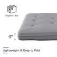 thumbnail image 3 of DHP Caden 6 Inch Futon Mattress, Full, 3 of 5