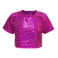 thumbnail image 4 of Rbaofujie Girls Athletic Tank Tops Round Neck Basic Cute Dance Crop Tops for Kids, 4 of 4