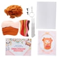 thumbnail image 3 of Sheep Doll Needle Felting, DIY Wool Felting Crafts  Sheep Doll  For Hand-made Decorations For DIY Craftsmanship 208# Light Brown, 3 of 8