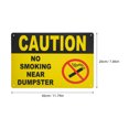 thumbnail image 2 of No Smoking Sign Smoking Prohibition Caution Sign Outdoor No Smoking Sign for Public, 2 of 8