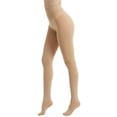 thumbnail image 2 of Women's Solid Color Soft Opaque Tights with Comfortable Stretch for Everyday Wear, 2 of 4