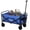 Blue, variant on Outsunny Collapsible Folding Wagon Cart, Utility Garden Cart, Blue