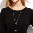 thumbnail image 3 of ORUYROP Collier Chic en Y pour Femmes, Collier Ras du Cou en Acier Inoxydable/plaqué Or/noir, Boîte Cadeau, 3 of 7