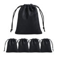 thumbnail image 1 of TOPTIE 50 PCS Microfiber Jewelry Bags, Drawstring Gift Wrap Bags with Ultra Soft Short Plush, 1 of 6