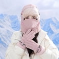 thumbnail image 3 of Winter Sports Windproof Thermal Hat with Integrated Goggles for Outdoor Riding Skiing Camping and Hiking Activities, 3 of 4
