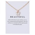 thumbnail image 1 of PVCS Doux Papillon Collier Acrylique Couleur Collier Chaîne Clavicule, 1 of 3