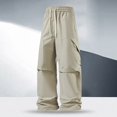 thumbnail image 2 of Pantalon Décontracté pour Hommes, Coupe Ample, Jambe Droite, Design pour Confort et Style Moderne, 2 of 4