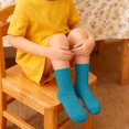 thumbnail image 4 of Tube Socks Kids Children's Comfortable Solid Color Tube Socks Princess Style Baby Socks Tube Socks Girls, 4 of 7