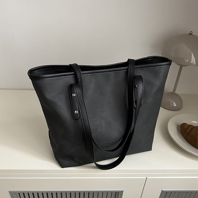 New Large Bag For Women In 2024 New Fashionable Shoulder Bag With Large Capacity College Student Commuting Tote Bag
