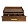 thumbnail image 2 of Elodie Tea Bags Box Container Modern Multifunctional Divided for Drawer Bar Kitchen white, 2 of 8