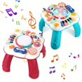 thumbnail image 2 of Jouet pour Bébé Table d'Activités Musicale Multifonctionnelle/apprentissage Développement Éducation Précoce, 2 of 5