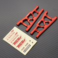 thumbnail image 2 of bedienty 2pcs 1/10 Front Lower Suspension Arm Aluminum Alloy Enhanced Rc Front Lower Suspension Arm For SLASH 4x4 Red, 2 of 5