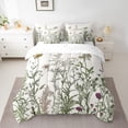 thumbnail image 2 of Erosebridal Retro Floral Bedding Sets Full Size, Botanical Plants Comforter Sets with Sheets, Spring Theme Home Decor, 2 of 5