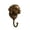 C, variant on Heavy Duty Wall Hook for Living Room and Bedroom – Robust Resin Hook with Strong Mounts for Hanging Storage and Pet Leash Organizer